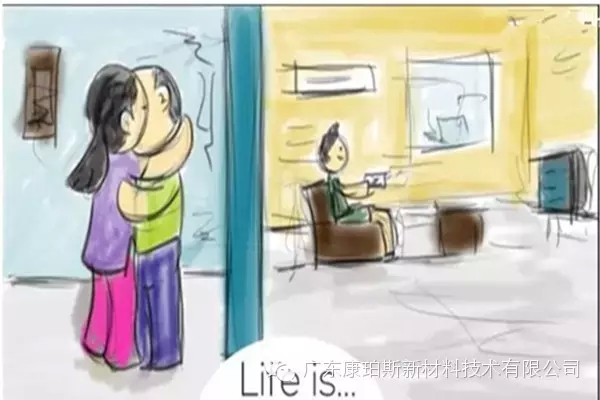 人生就是。。。 就算孩子在家，還是忍不住與40歲的另一半偷偷親一口